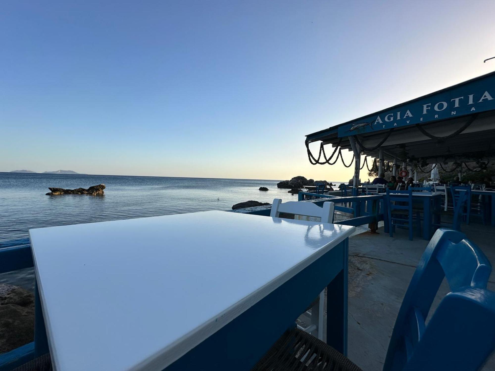 Agia Fotia Taverna Kerames Exterior photo